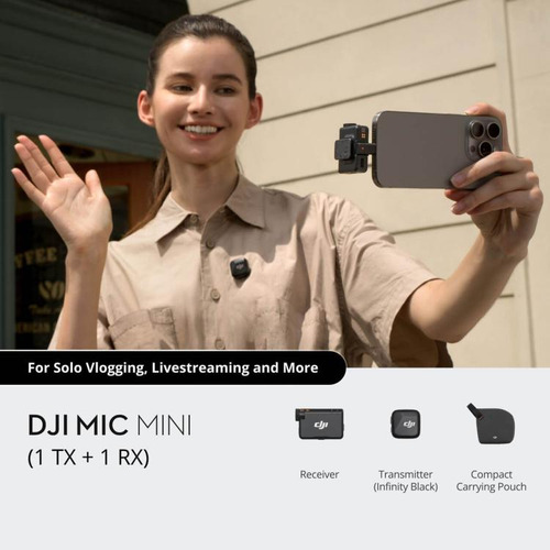 Micrófono Mini De Dji (1 Tx + 1 Rx)