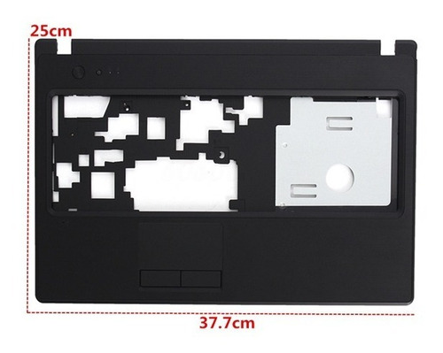 Imagen 3 de 5 de Palmrest Y Touchpad Top Cover Carcasa Superior Lenovo G570