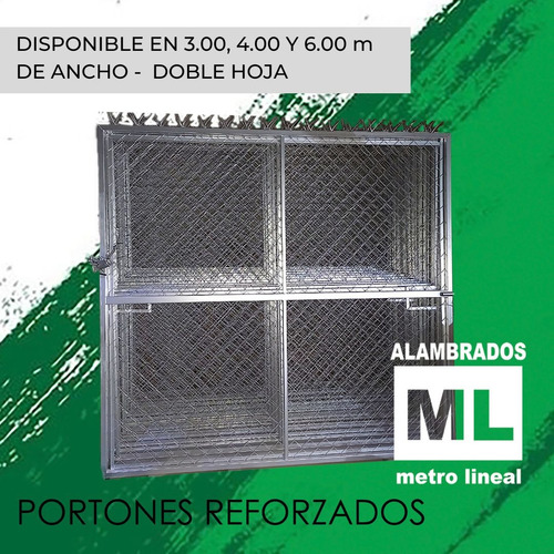 Alambrados Olímpicos, Cercos, Tejidos, Postes,portones,púas,