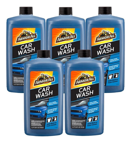 Combo Kit Shampoo Armor All Car Wash X 5u.