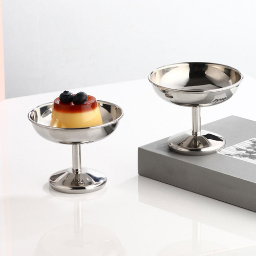 Recipiente Para Helado De Acero Inoxidable 304, Multiusos,