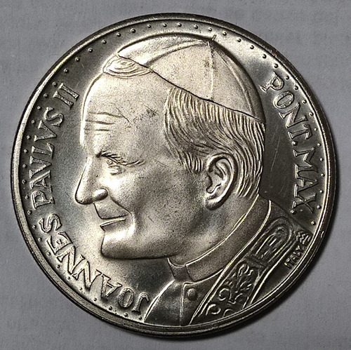 Medalla Del Papa Juan Pablo Ii
