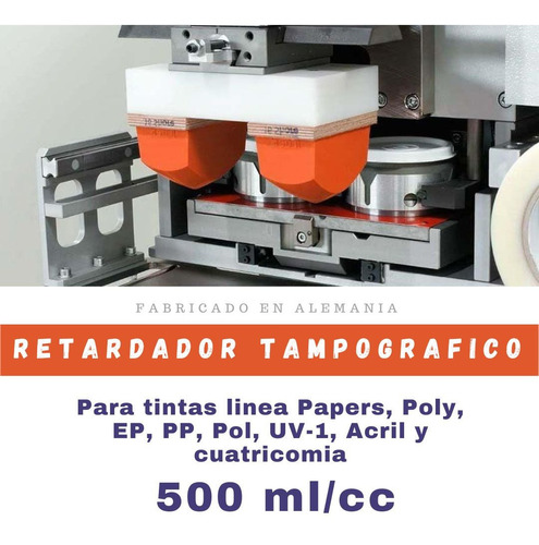 Retardador Para Tintas De Tampográfia 500 Ml  