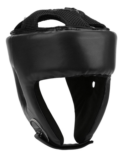 Casco De Boxeo Protector De Cabeza Ajustable De Cuero Sintét