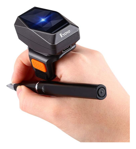 Escáner De Código De Barras Con Forma De Anillo De Dedo 2d I