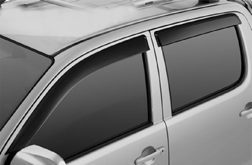 Deflectores De Ventanas P/ Ranger Hilux S10 Amarok