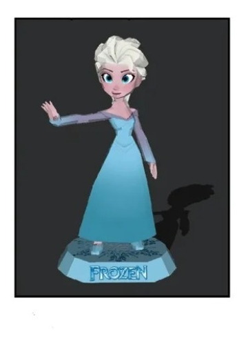 Planos Figura De Elsa - Frozen Disney Olaf Princesa 