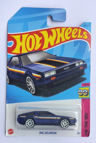 Hot Wheels 1/64 Dmc Delorean Clásico Colección Ochentas 