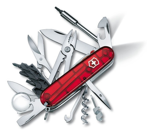 Navaja Victorinox Cybertool Lite 1.7925t Con Luz Led 34 Usos