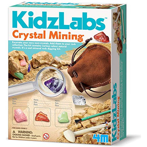Kidzlabs Crystal Mining Kit Diy Geología Ciencia Excav...