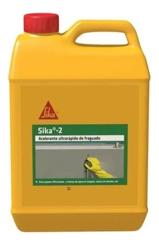 Sika 2 Sellador  Filtraciones De Cemento Piscinas X 2.5 Kg 