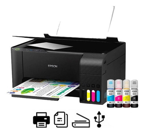 Impresora Epson L3210 Multifuncional Ecotank Tinta Continua