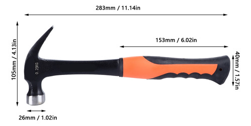 Mini Martillo Removedor De Uñas De Pared, Acero Con Alto Con