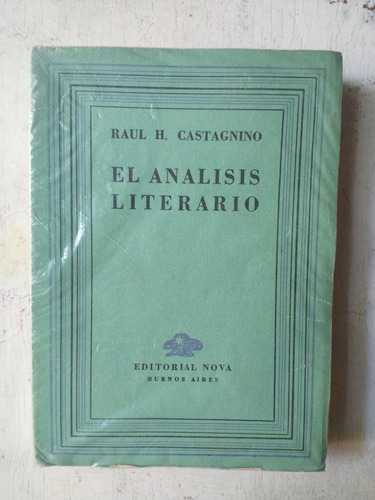 El Analisis Literario Raul H. Castagnino