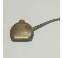 Comprar Antigua Alcuza Maquina De Coser Necchi Bronce Laton