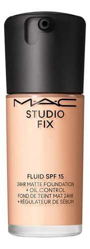Base de maquiagem líquida M·A·C Cosmetics Studio Fix Fix Fluid FPS 15 tom clara - 30mL