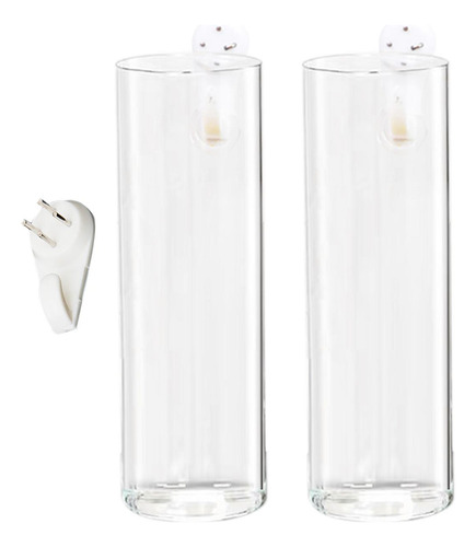 2x Maceta Colgante De Pared De Vidrio Terrarios Maceta De