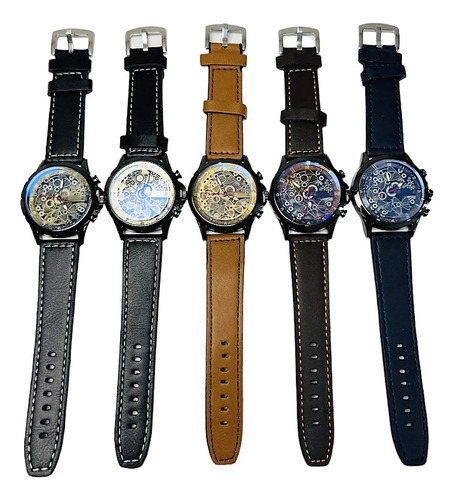 Relojes Pulsera Hombres Dia Del Padre Por Mayor X 5