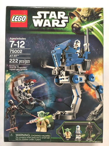 Lego Star Wars 75002 At-rt Walker Yoda 501st Clone Trooper