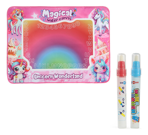 Lienzo De Grafiti Colorido Para Niños, Grande, Lavable, 80 X