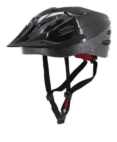 Casco Bicicleta Alpine Skate Visera Hombre Mujer Unisex Bici Color Negro  Talle Universal