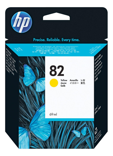 Cartucho Hp 82 Cyan Magenta Amarillo X Unidad - 500 510 800