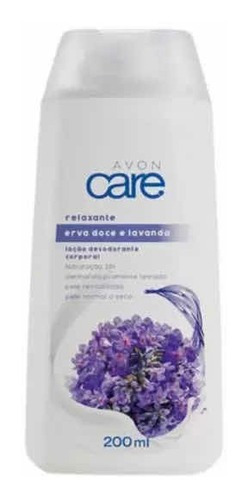  Hidratante Corporal Avon Care Erva Doce E Lavanda 200ml