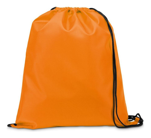 Bolsa Mochila String Bag Lisa Sublimable Pack X 10 Disershop Color Naranja