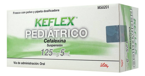 Keflex Suspensión 125 Mg/5 Ml, 1 Frasco 100 Ml