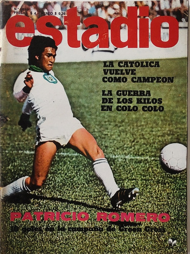 Revista Estadio N°1681 Póster De Aviación 75 P.romero(ee183