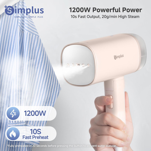 Vaporizador De Viaje Simplus Simplus 1200 W 170 Ml 10 Minuto