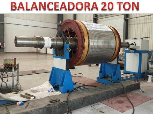 Balanceadora Dinamica 20 Ton Rotores, Rodillos,impelentes