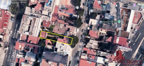 Magnífica Propiedad Para Desarrollar O Remodelar En La Col. Del Valle