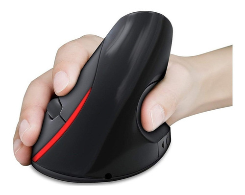 Mouse Vertical Inalambrico Encore, Con Bateria Recargable