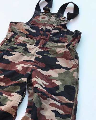 Imagen 2 de 6 de Buzo Térmico Militar Camuflaje Talla 16