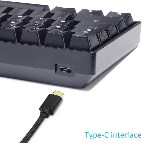 61 Teclas, 60 Intercables En Caliente, Teclado Mecáni...