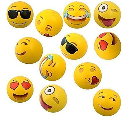 Universo Emoji: Pelotas De Playa Inflables Emoji De 12  , Pa