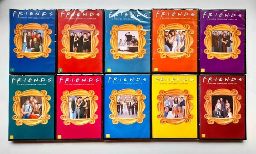 Colecao Friends 1ª A 10ª Temporadas Completas Original Novo