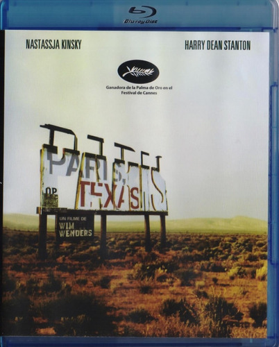 Paris Texas 1984 Harry Dean Stanton Pelicula Blu-ray