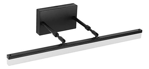 Luz Led Negra Espejo Moderno Aplique Pared Para Baño Imagene