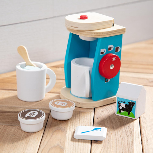 Melissa & Doug Juego De Café De 11 Piezas, Multi - ...