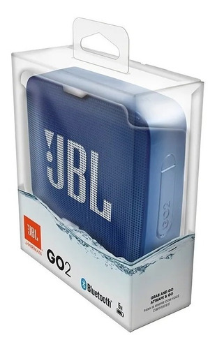Caixa De Som Bluetooth 5.0 Jbl Go 2 Deep Sea Blue Promoção