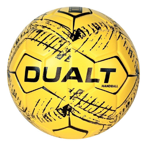 Bola Handebol Dualt H2 Fight Pro Feminina Amarelo/preto