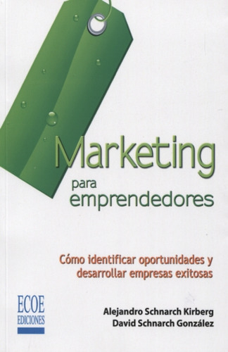 Libro Marketing Para Emprendedores. Como Identificar Opo Lku