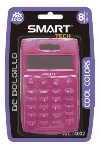 Calculadora Basica De Bolsillo Smartech 8 Digitos