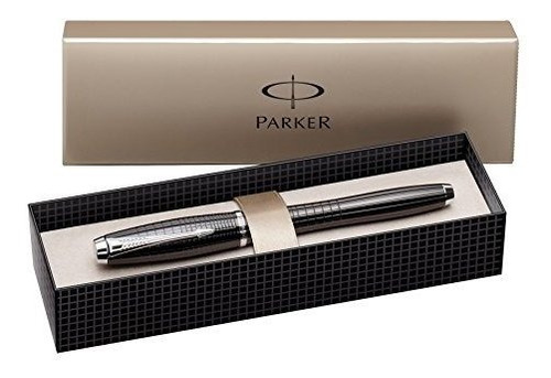 Parker Urban Premium Ébano Metal Cincelado, Pluma Estilográf