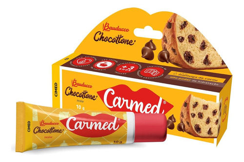 Carmed Chocotone Bauducco Hidratante Com Manteiga De Cacau