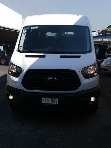 Ford Transit 2.2 Pasajeros Larga Techo Alto Custom Mt 2019