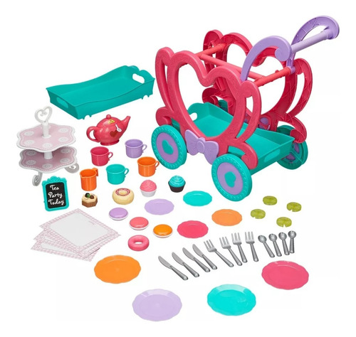 Juego De Carrito De Té Imagi Kidz 47 Piezas