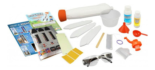 Kit Para Armar Un Cohete Buki Rocket Science Oferta Color Blanco